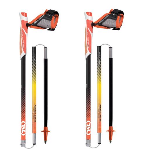 Bâtons tsl trail carbon 4 -115 cm - c