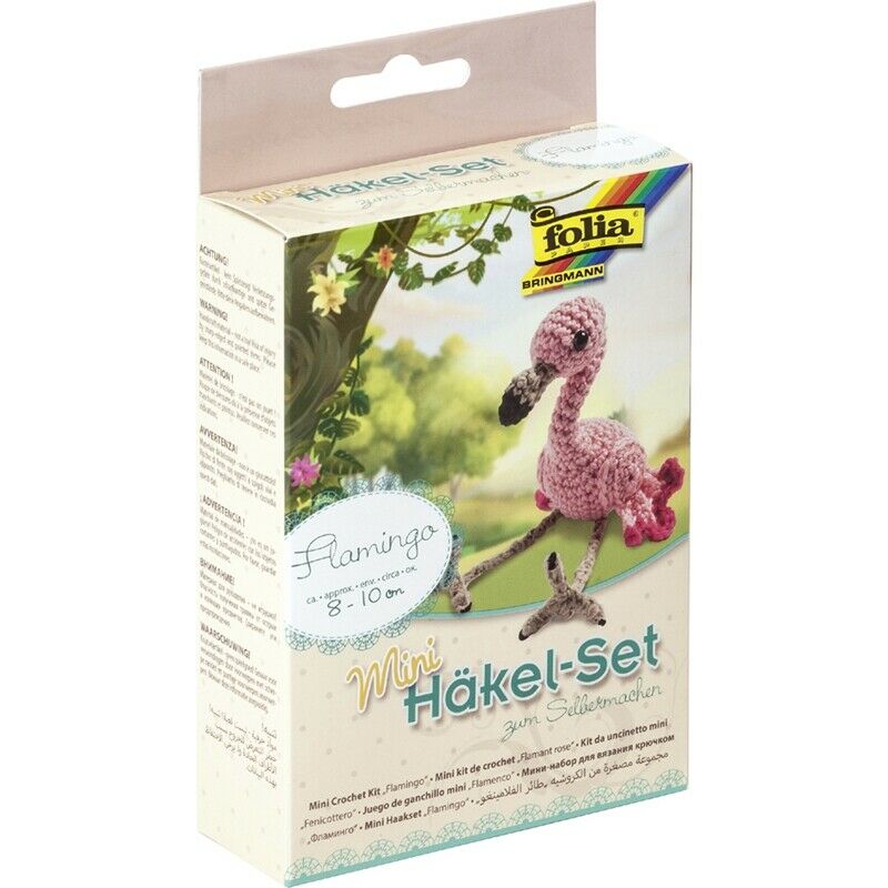 Kit pour crochet- flamant rose