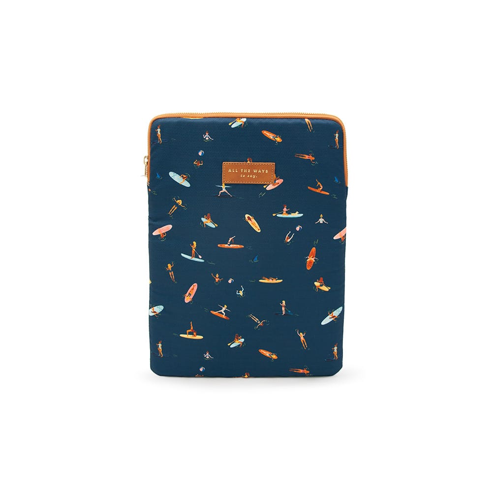 Housse macbook 13' motif  filles paddle