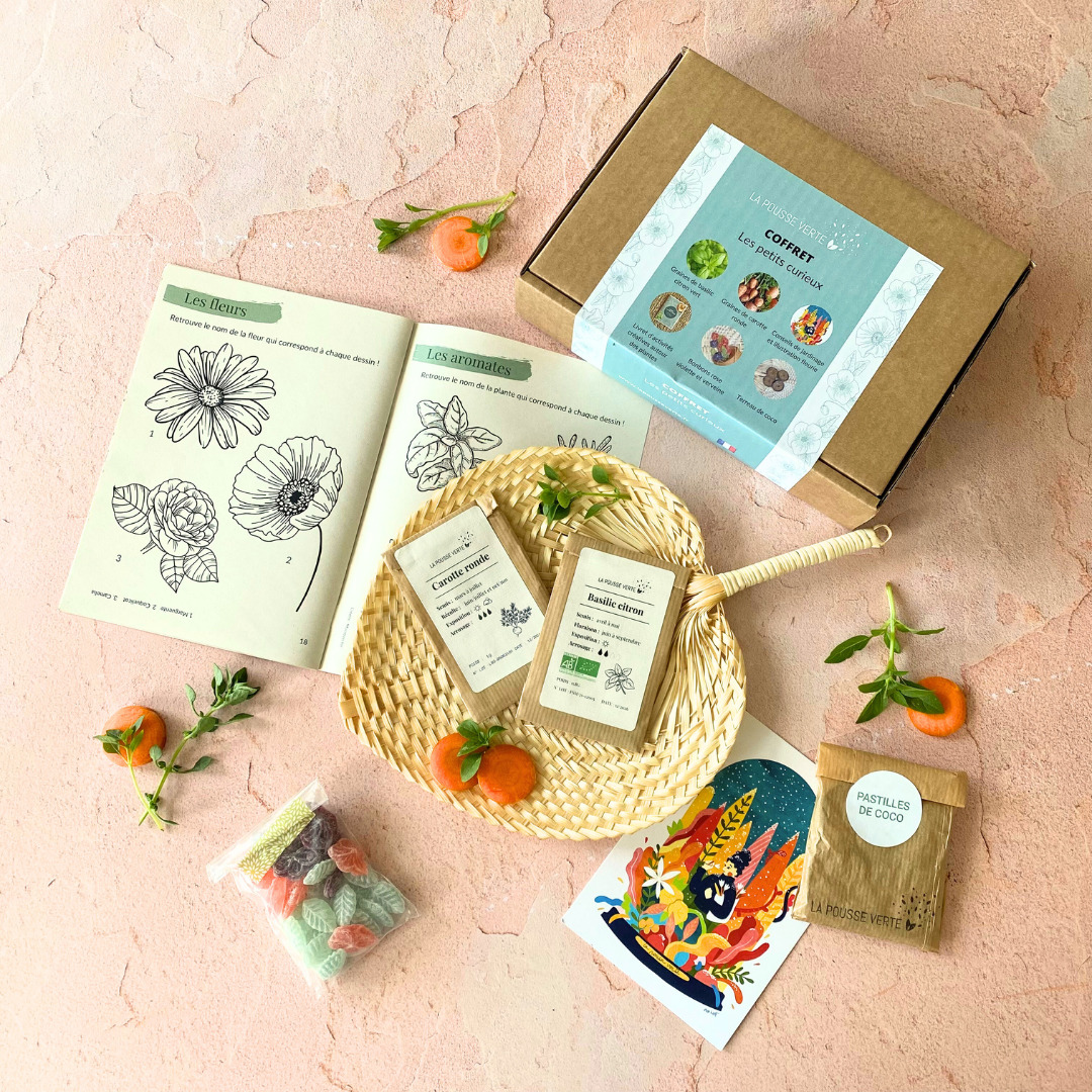 Coffret jardinage enfants diy créatifs