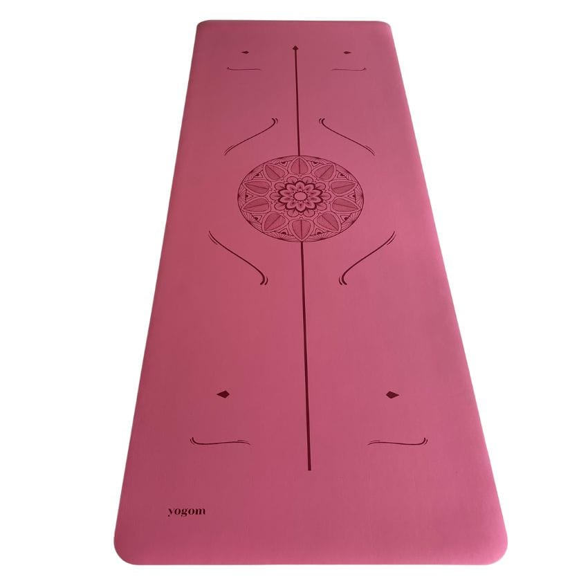 Tapis de yoga antidérapant star mandala