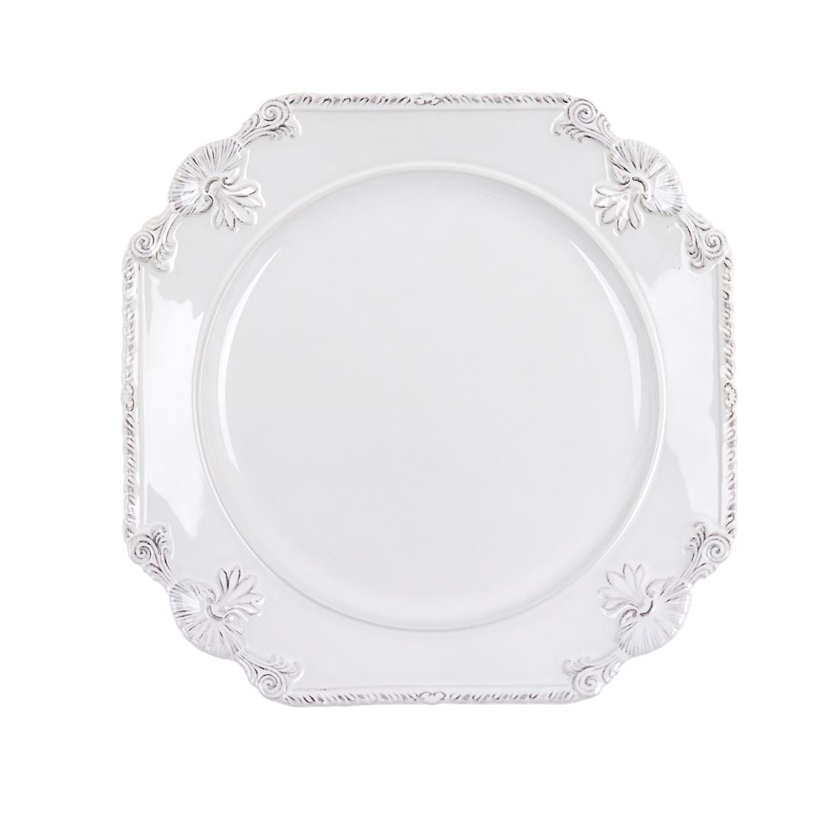 Assiette en céramique blanche 22 cm