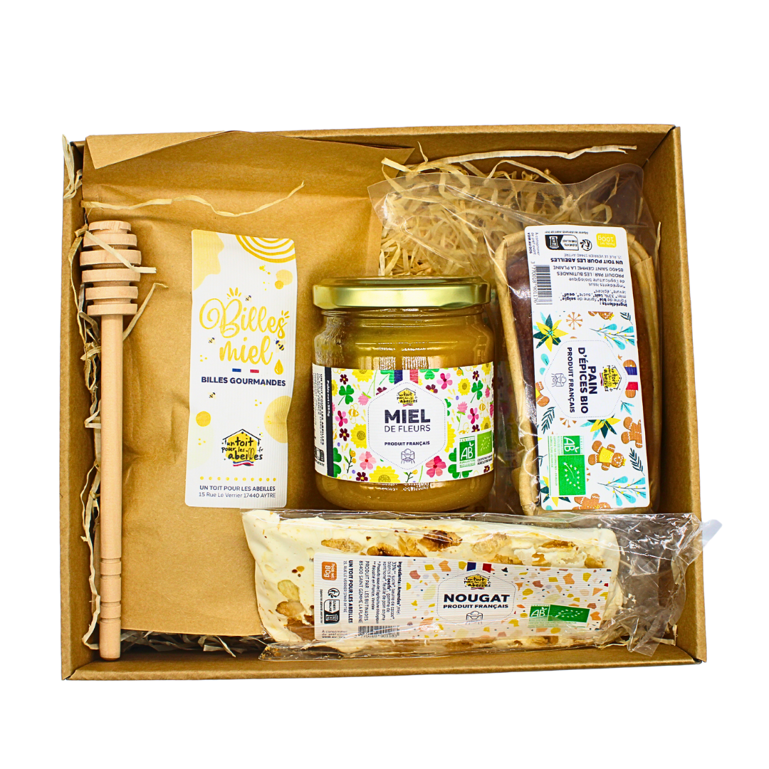 Coffret gourmandises de la ruche bio