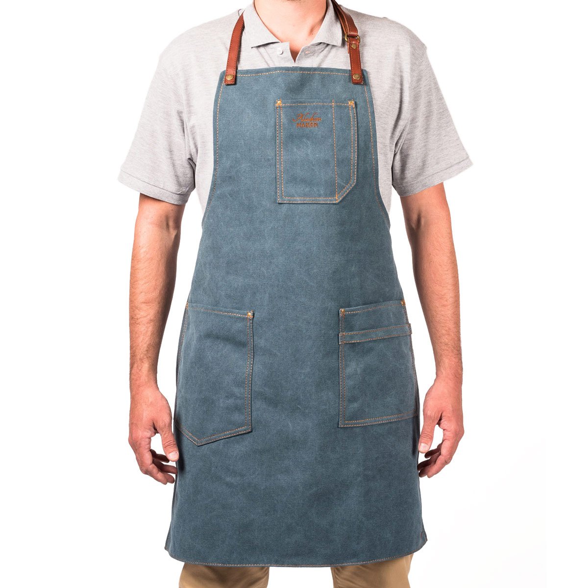 Tablier de cuisine n°325 denim foncé