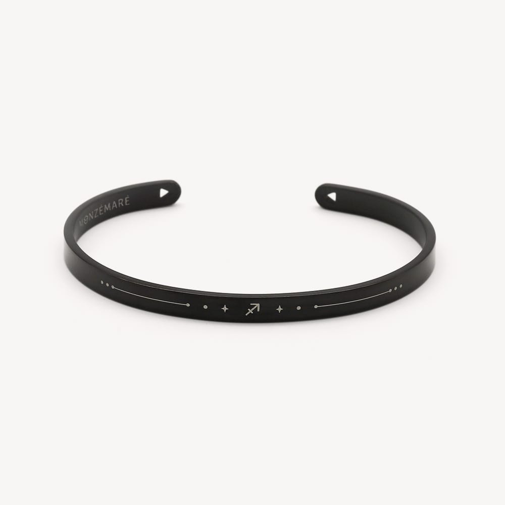 Bracelet femme sagittaire jonc zodiaque