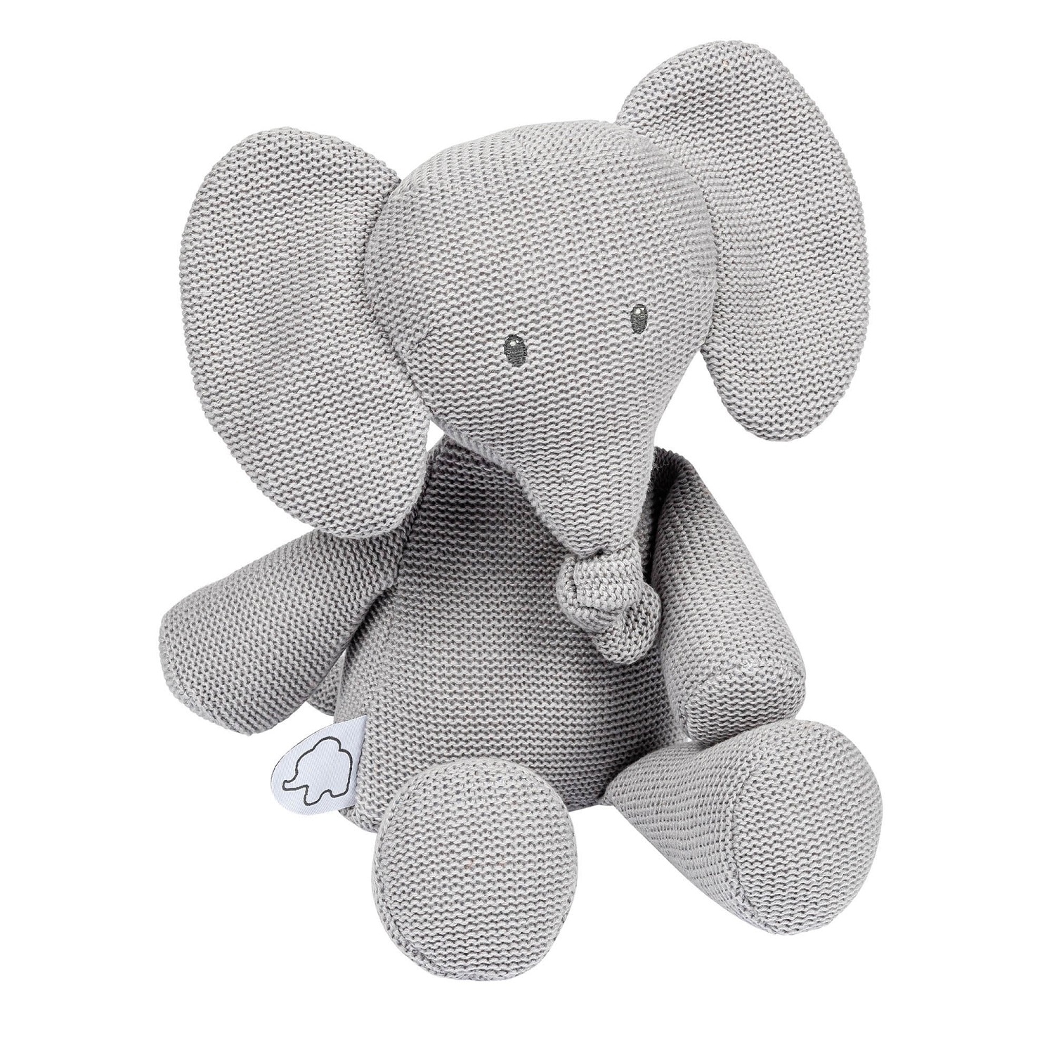 Peluche tricot éléphant tembo