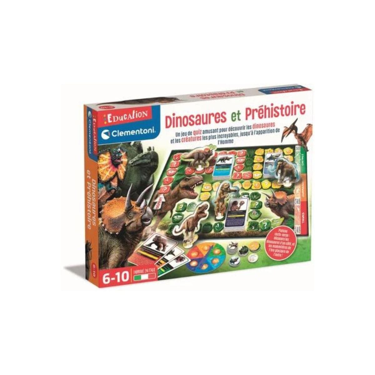 Jeu dinosaures et préhistoires