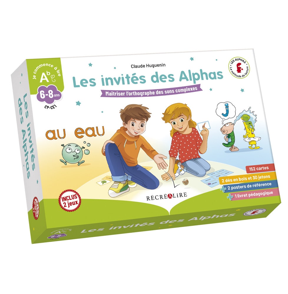 Les invités des Alphas –CP CE1 (coffret)