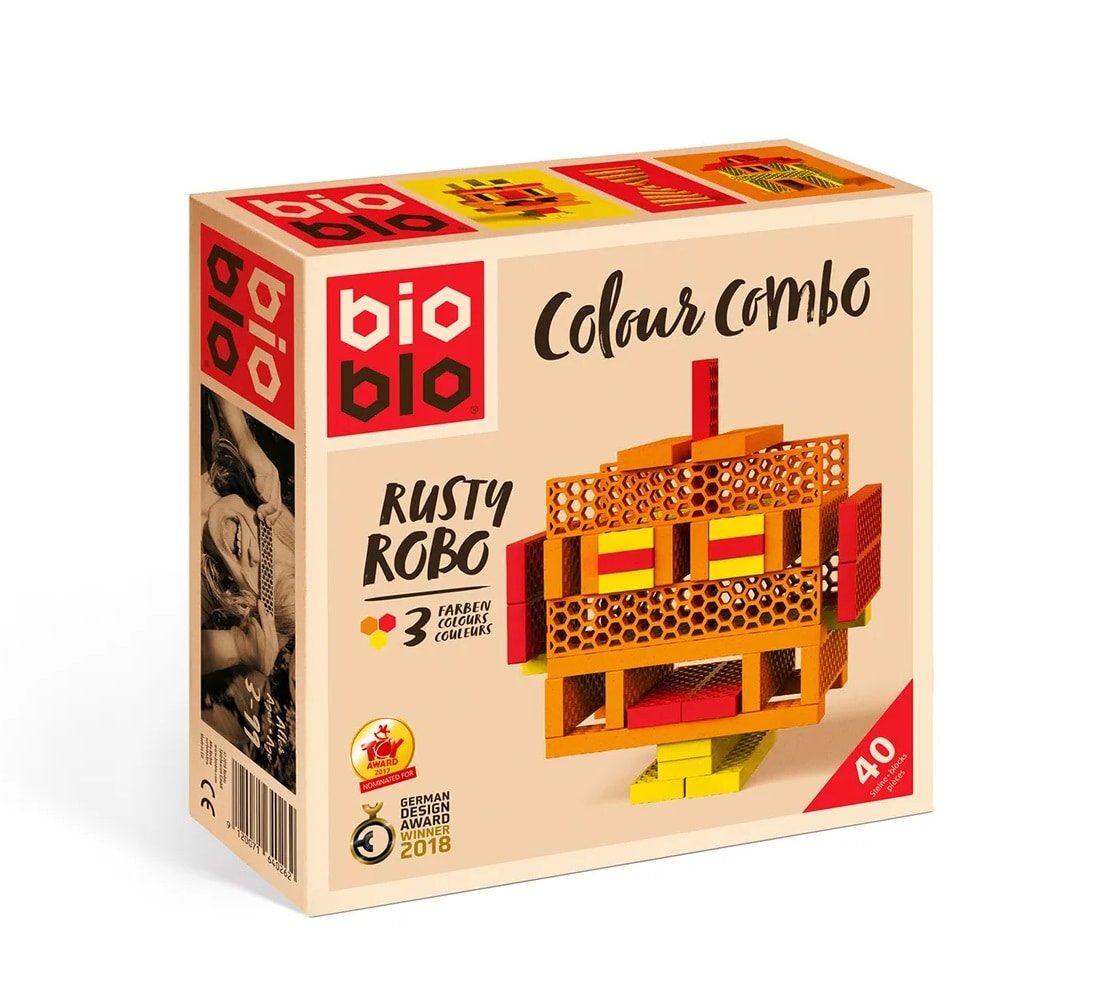 Bioblo rusty robo 40 briques