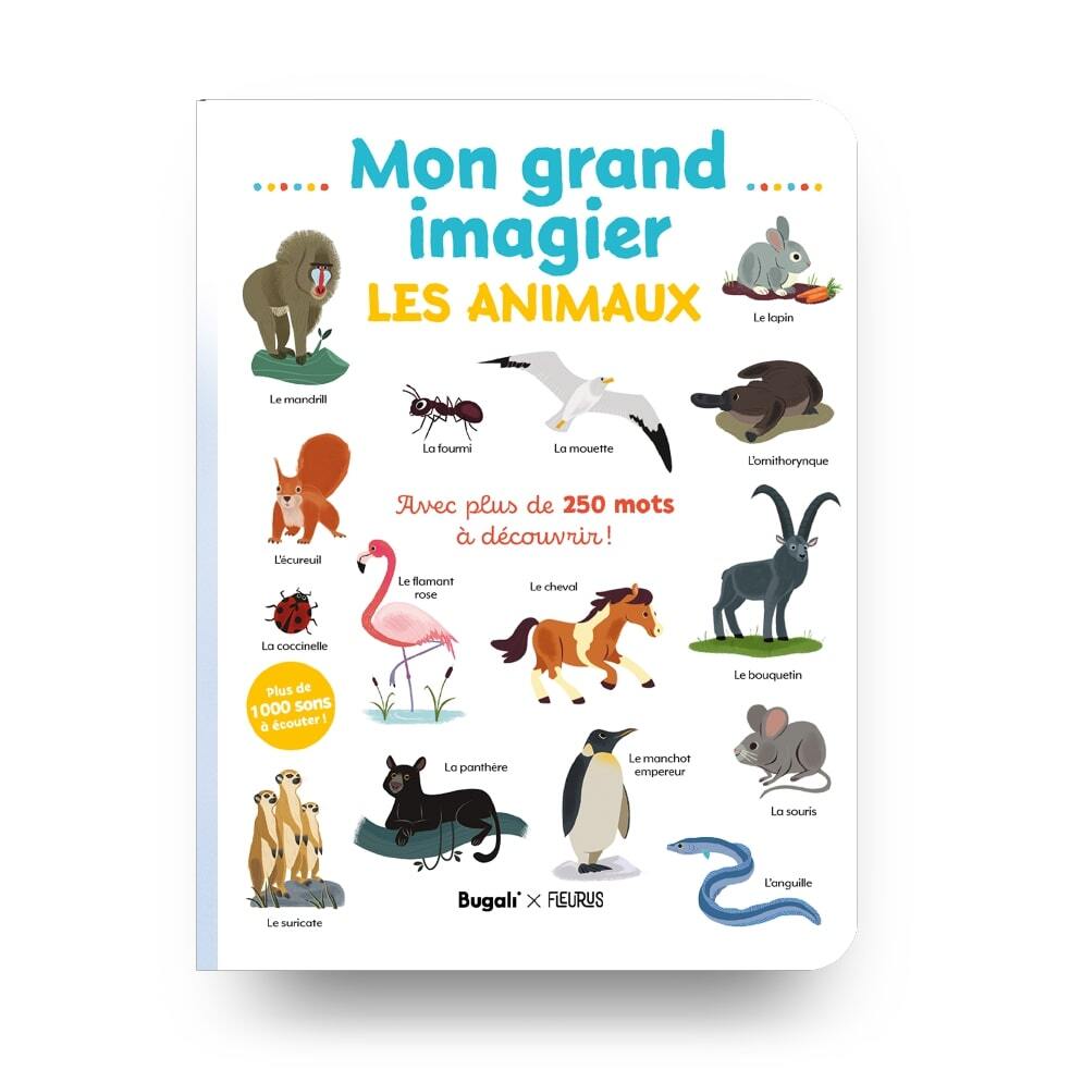 Mon grand imagier • les animaux, bugali