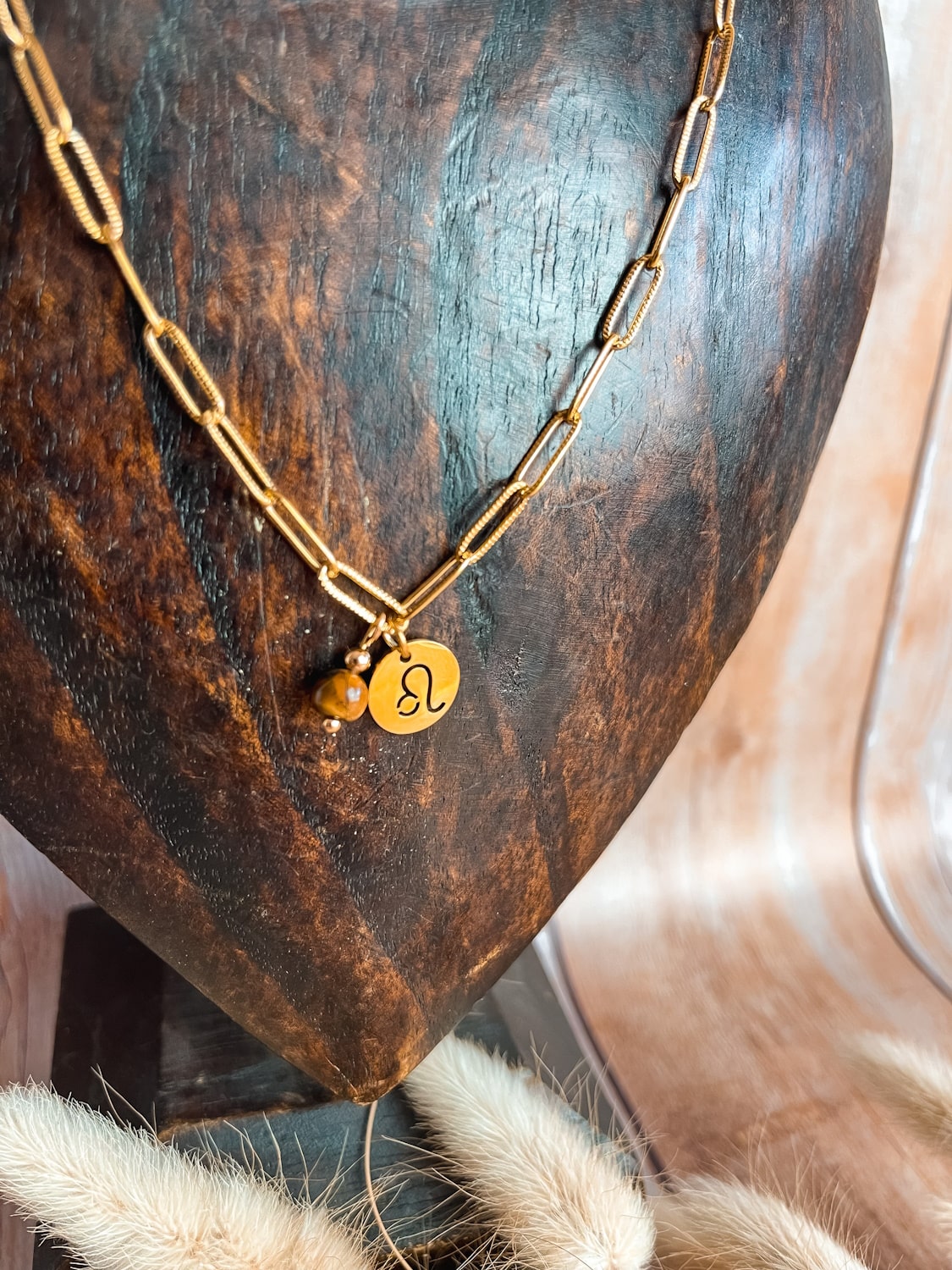 Collier signe astrologique - lion