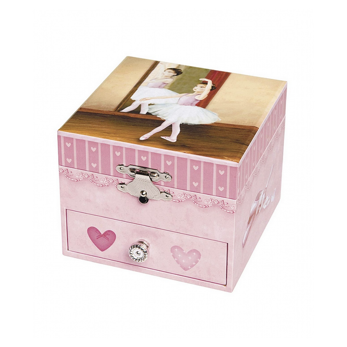 Coffret musique cube danseuse en tutu