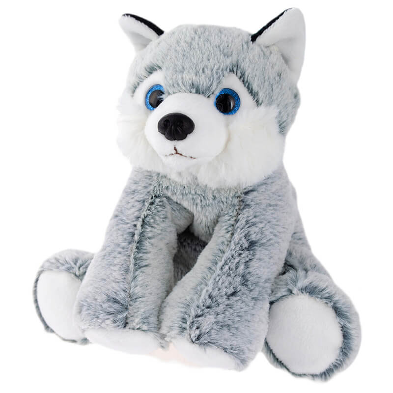 Peluche husky 29 cm dani créat