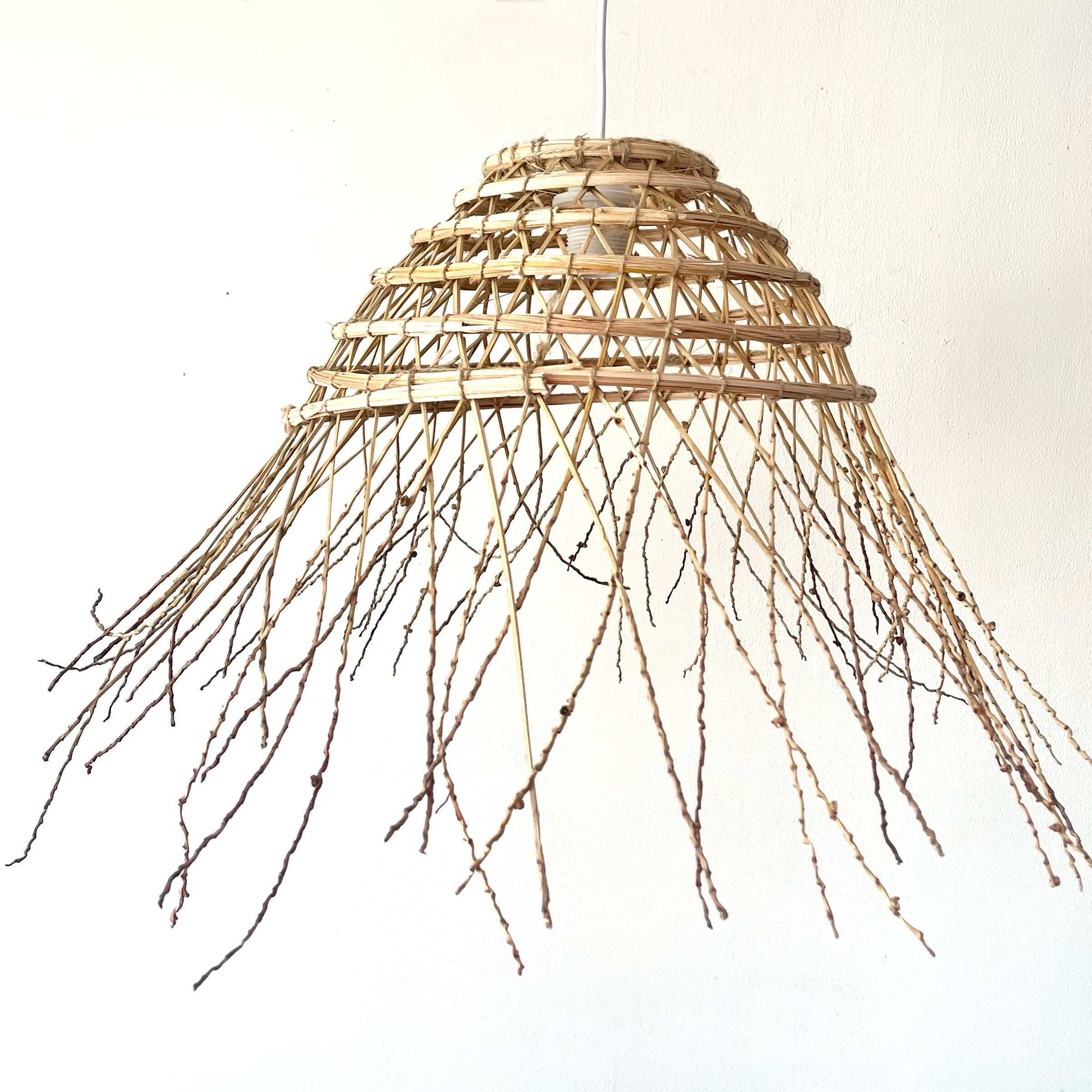 Suspension en dattier 35cm x 40cm