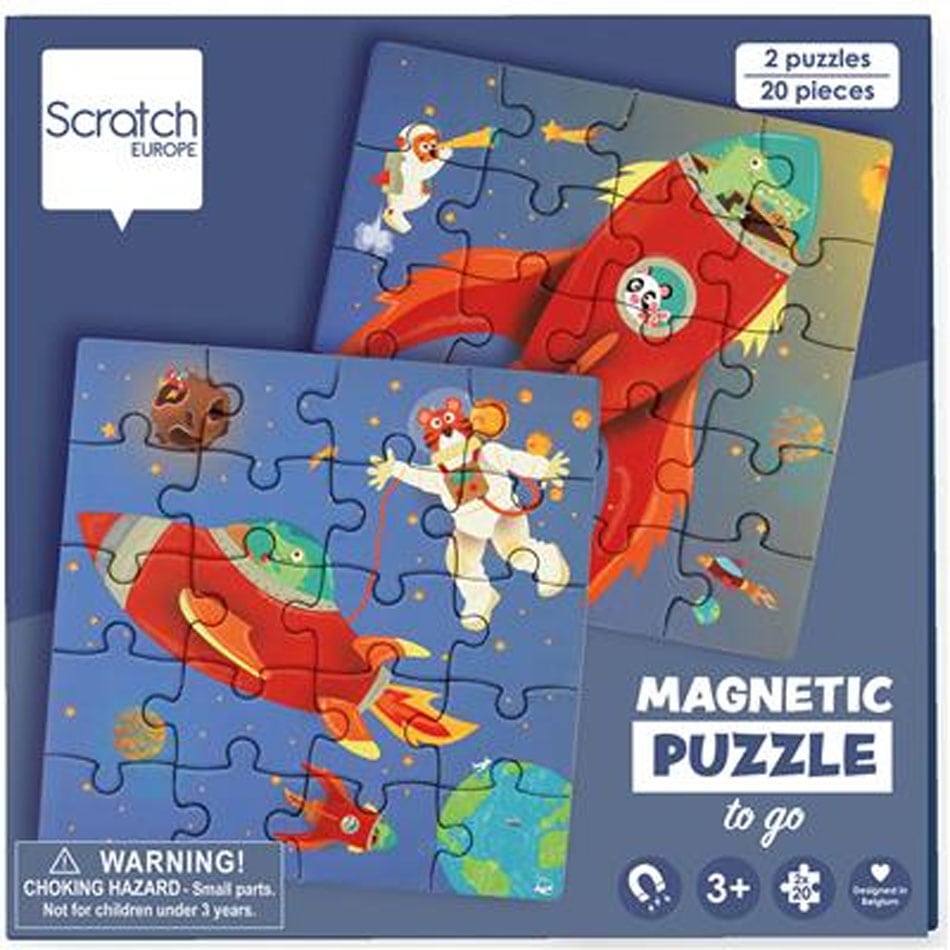 Puzzle magnétique espace