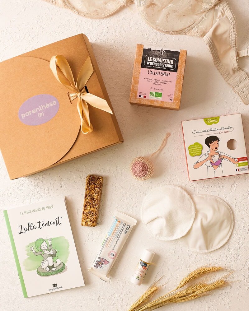 Coffret allaitement jeune maman