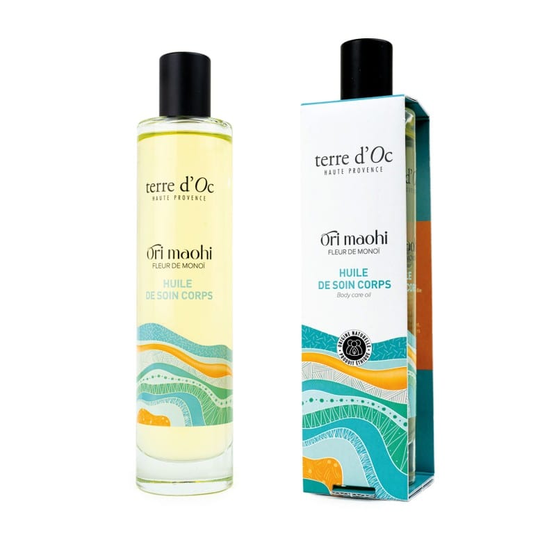 Huile corps bio fleur de monoï 100 ml