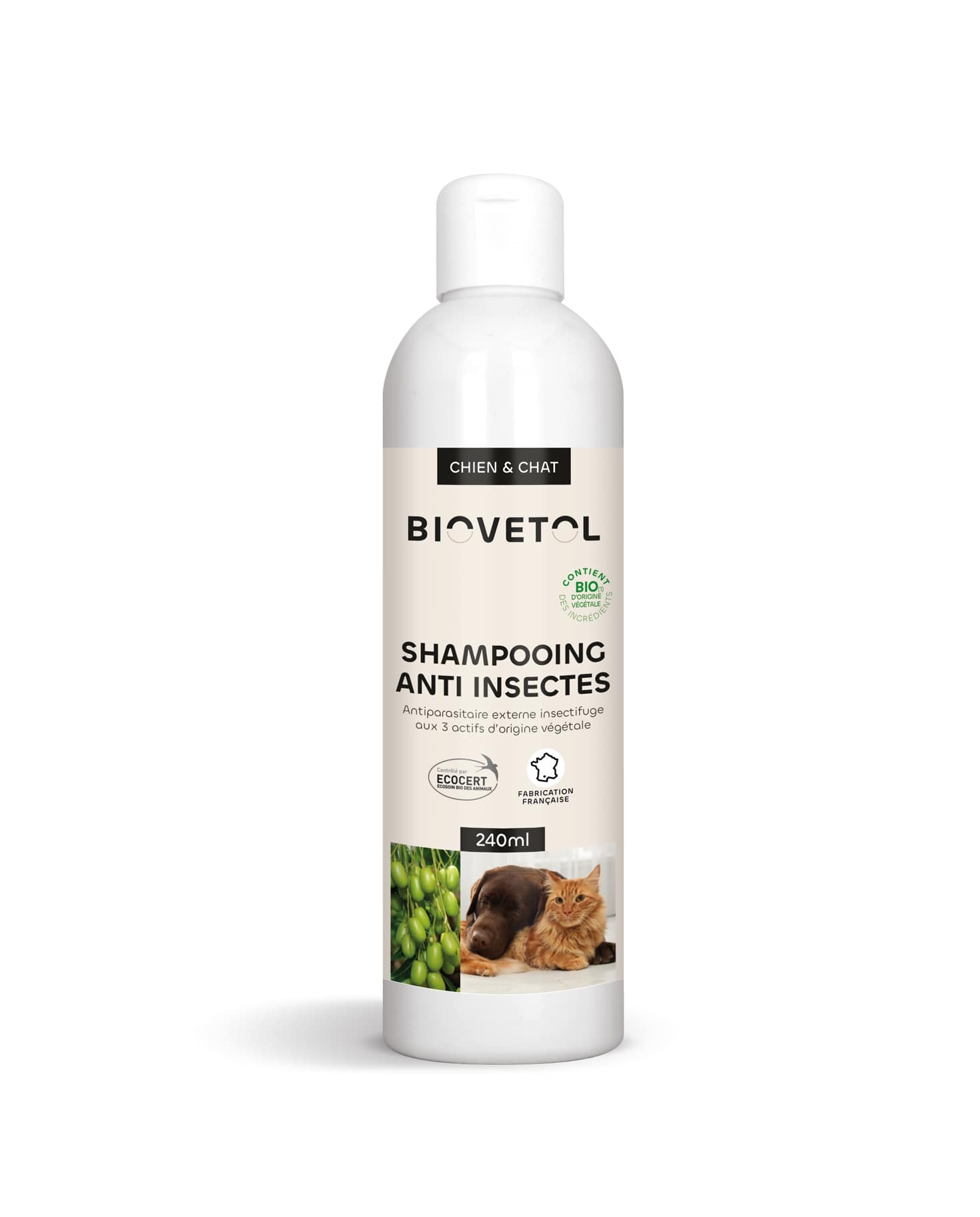 Shampoing anti-insectes bio - 240ml