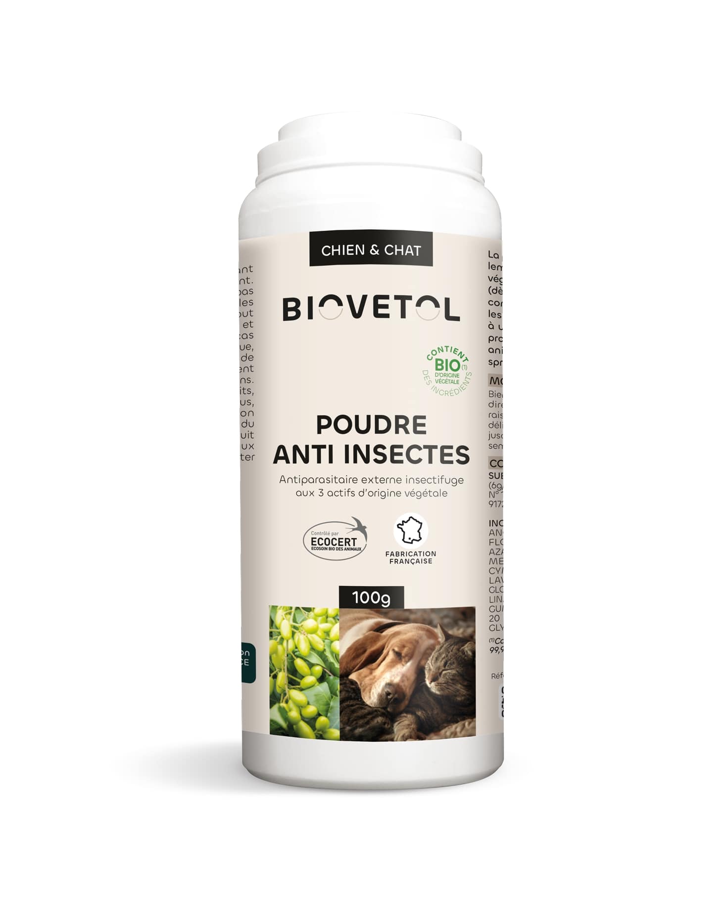 Poudre anti-insectes bio - 100g