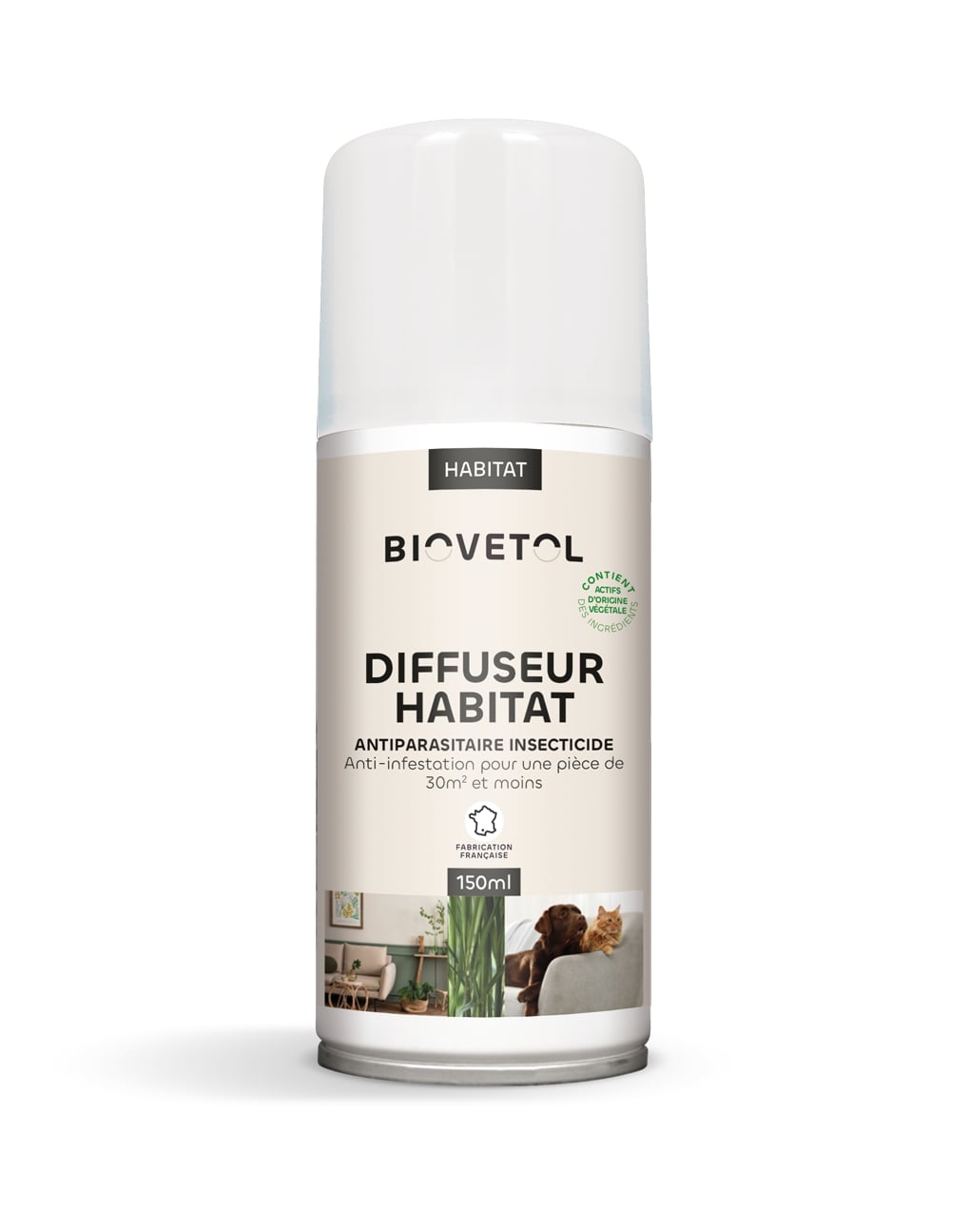 Diffuseur insecticide habitat - 15-30m²