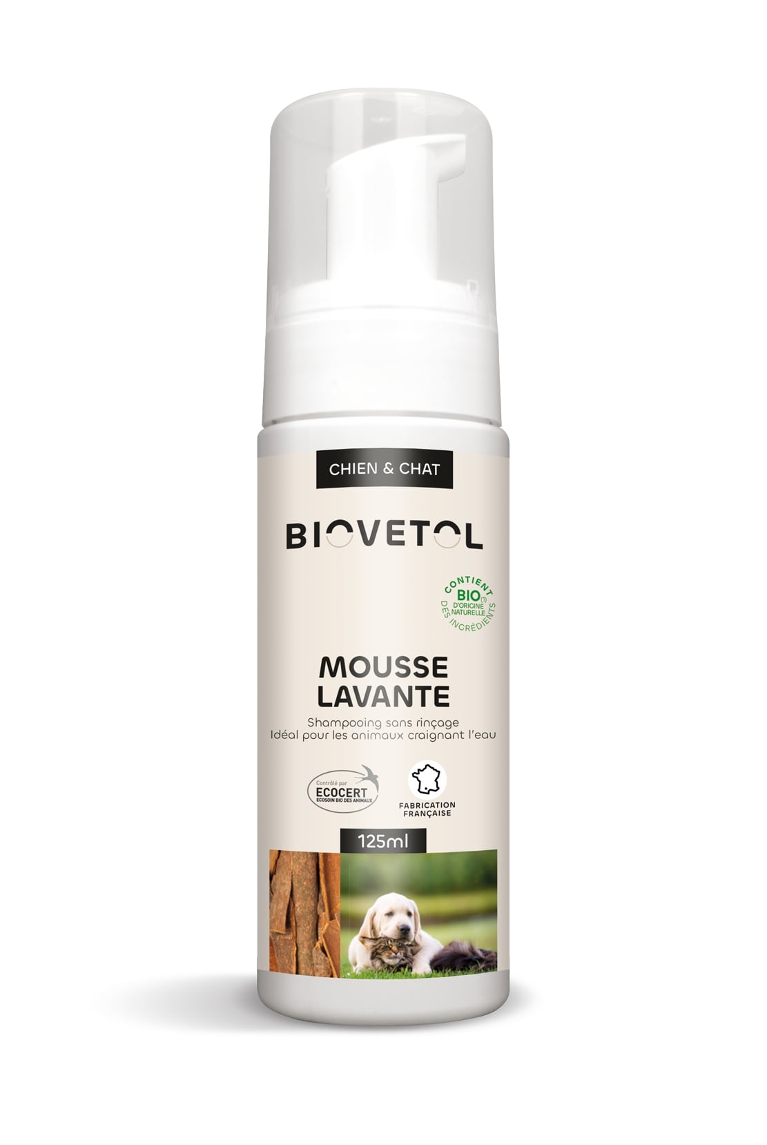 Mousse lavante bio - 125ml