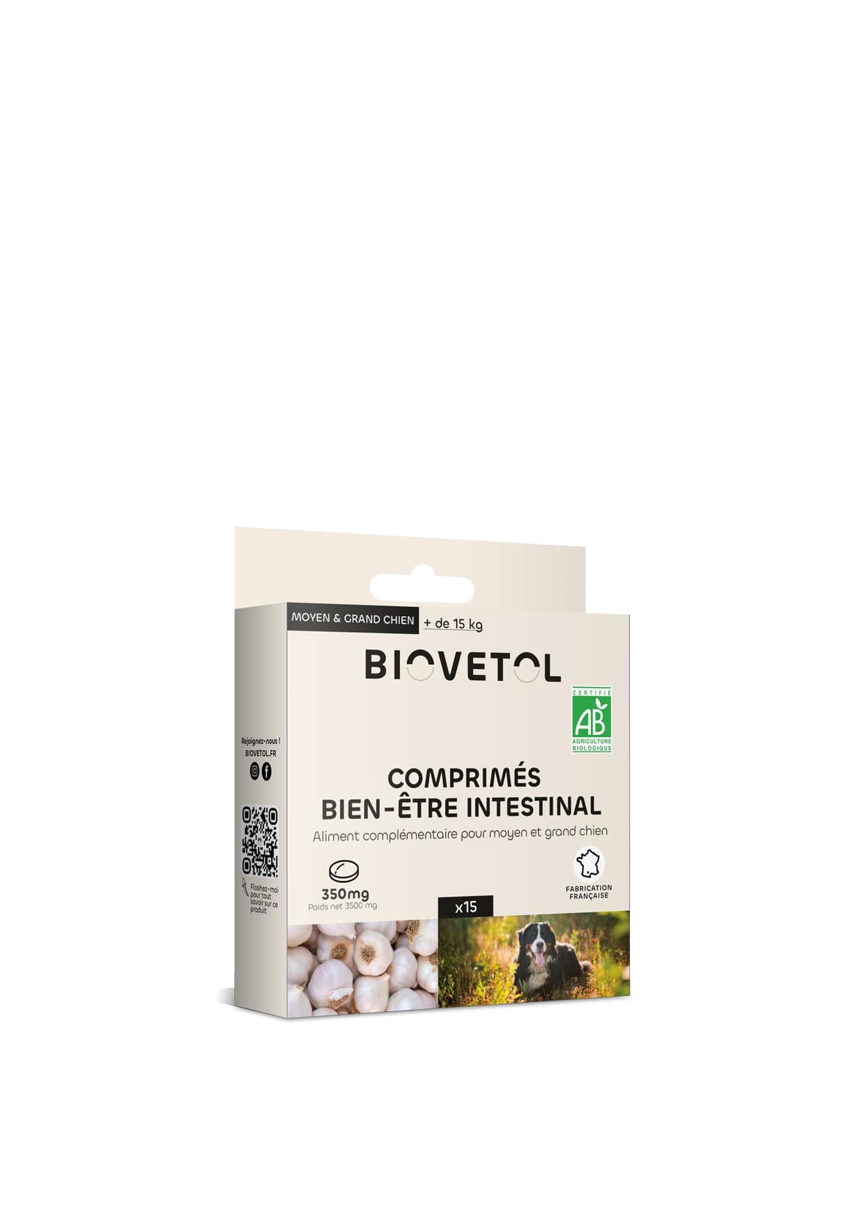 Comprimés b-ê intestinal grand chien bio