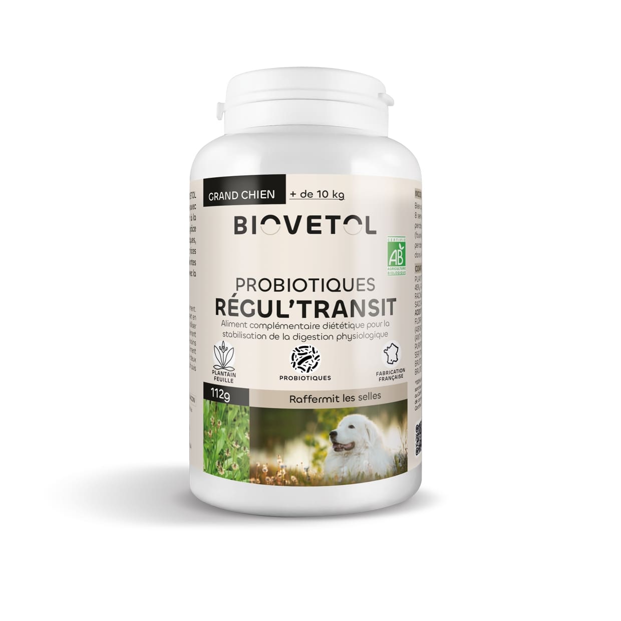 Probiotique bio regul'transit - 112 g