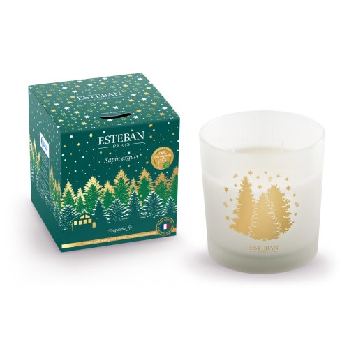 Bougie parfumée 450g sapin exquis