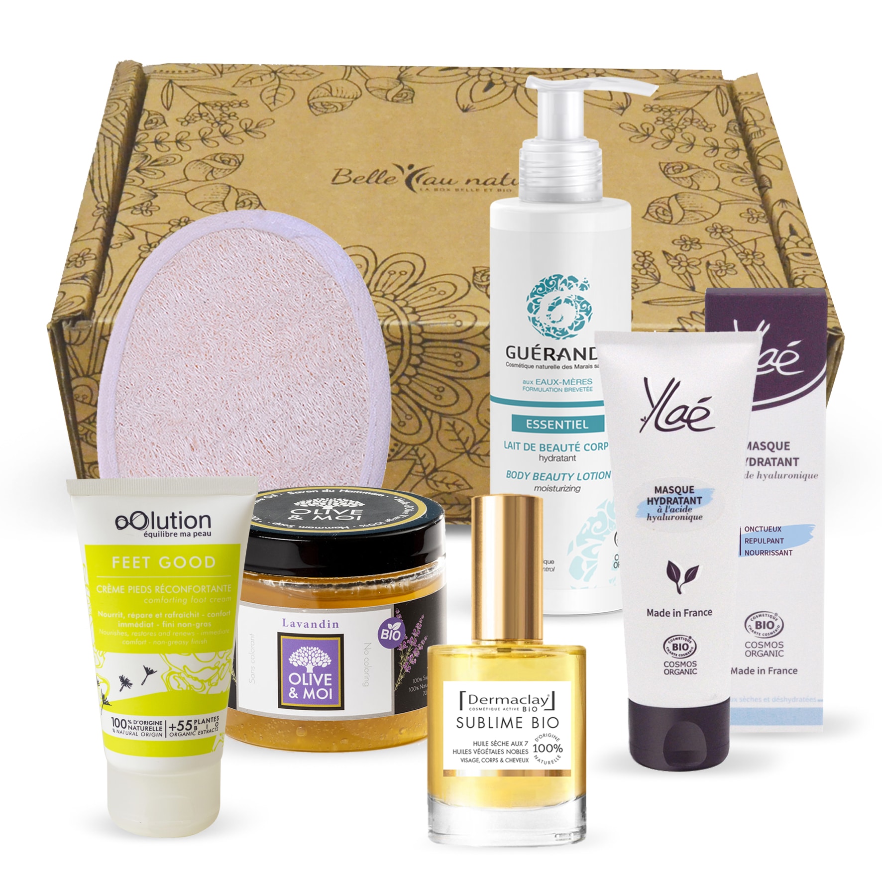 Coffret cadeau beauté bio cocooning