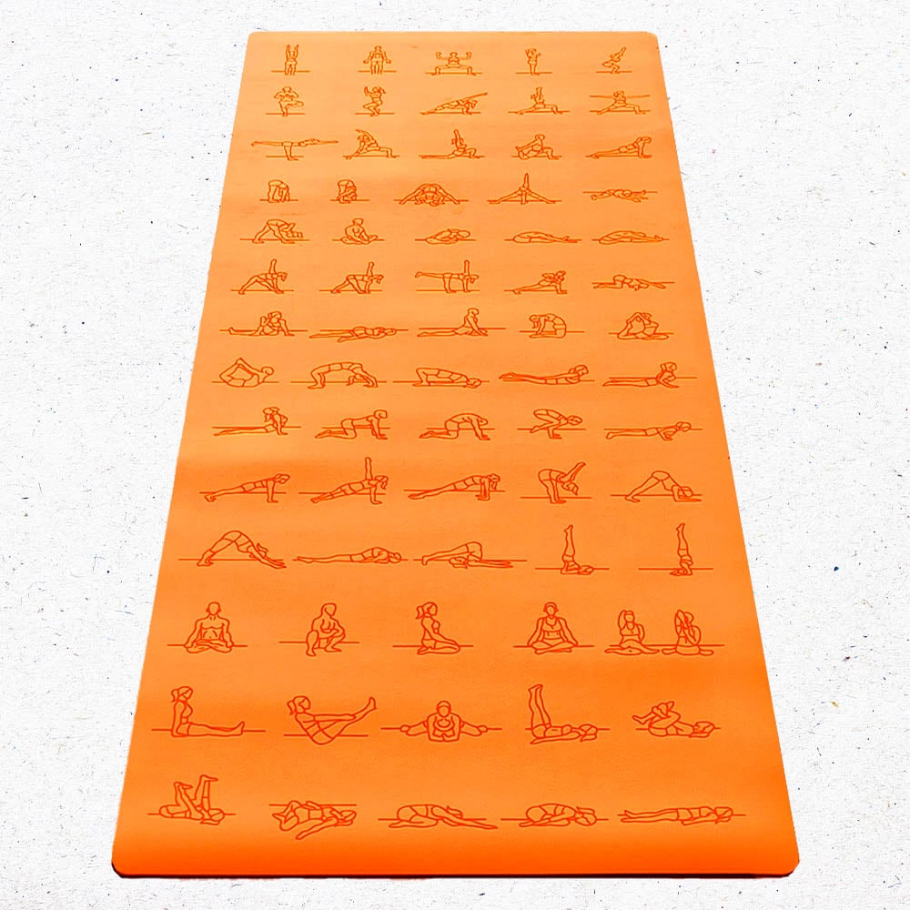 Tapis yoga latex pu 5mmx68cmx1,85m-asana