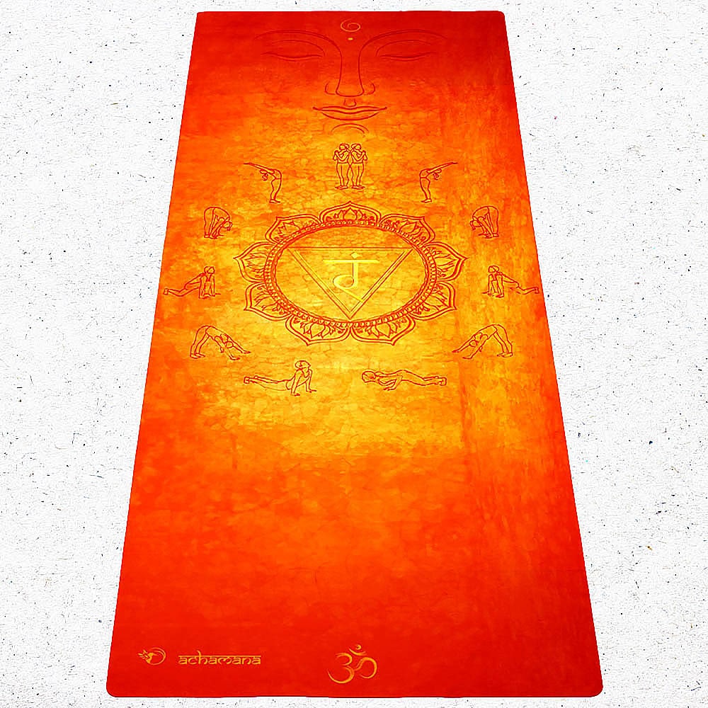 Tapis yoga voyage salutation au soleil