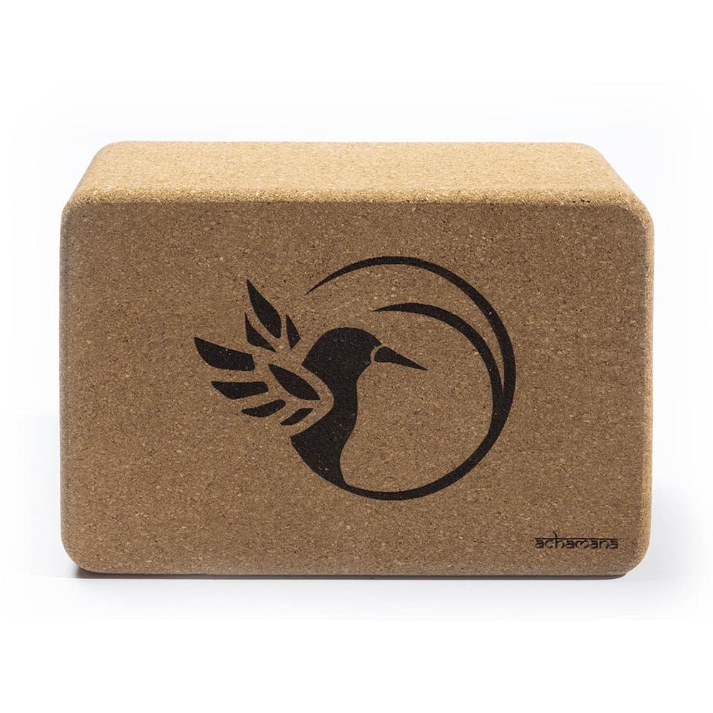 Bloc de yoga liège 9,5 cm colibri