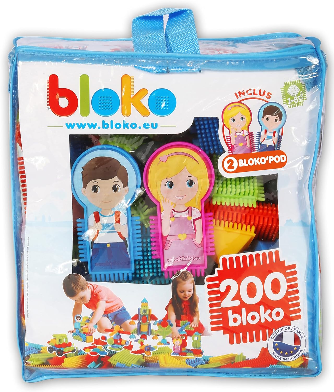 Bloko - 200 bloko et 2 figurines famille