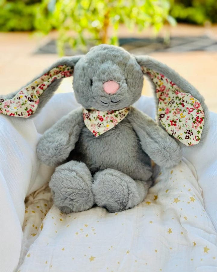 Peluche bouillotte déhoussable lapin