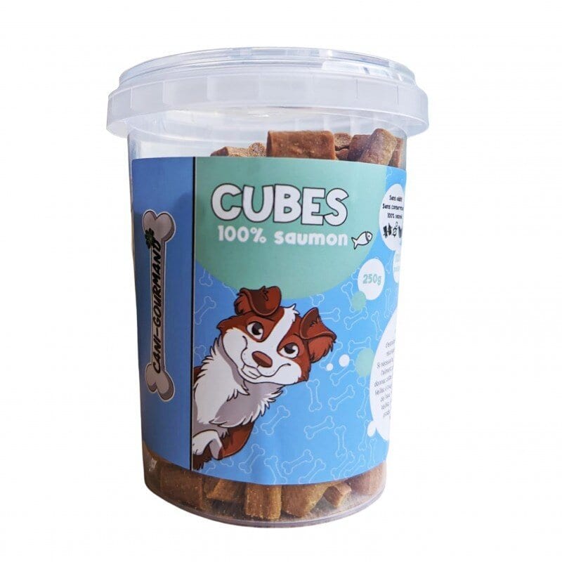 Cubes de saumon 250g