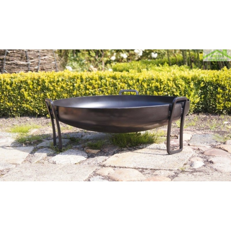 Brasero de jardin pan 60 cm en acier