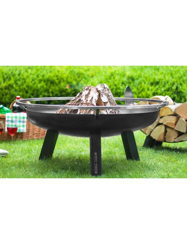 Brasero de jardin porto en acier ø70 cm