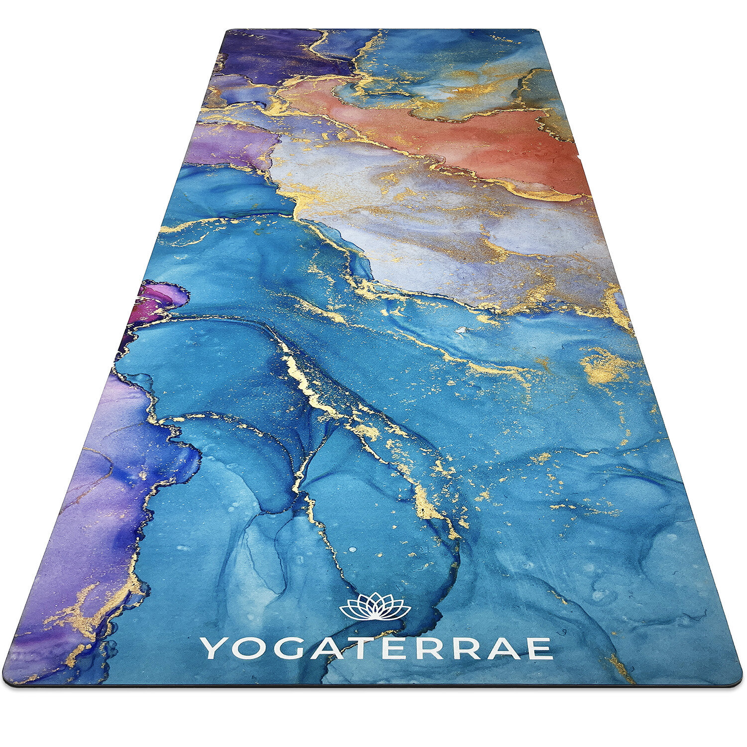 Tapis yoga ananda suédé caoutchouc voy.