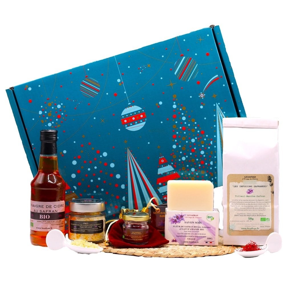 Cadeau noel escapade safranée bio