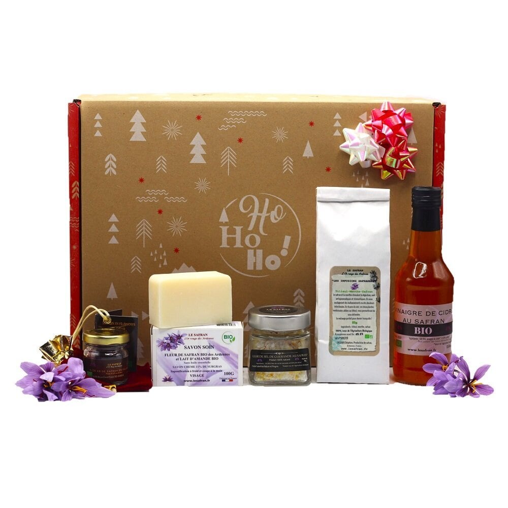 Coffret cadeau escapade safranée bio