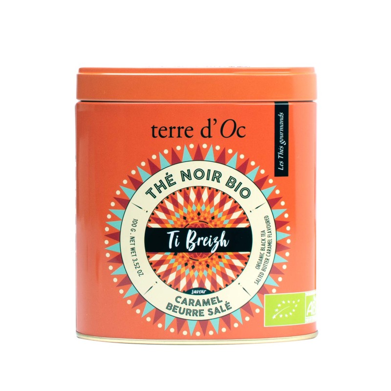 Tthé noir bio caramel au beurre salé