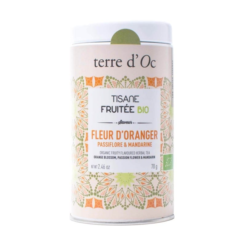 Tisane bio fleur d'oranger, passiflore,