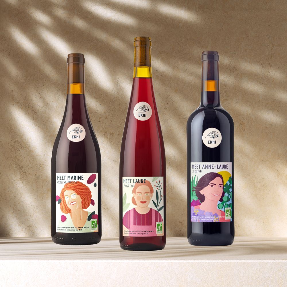 Red lovers - trio vins rouges bio