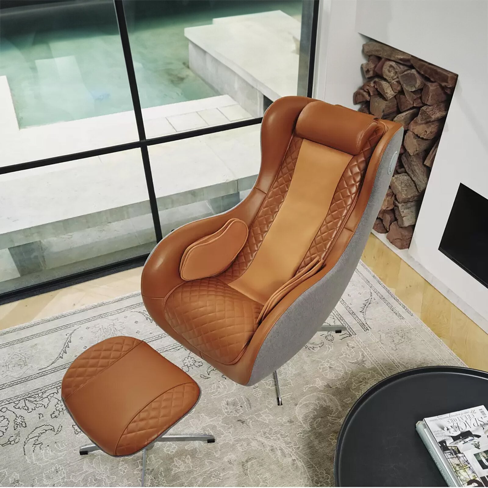 Fauteuil de massage hoedic camel