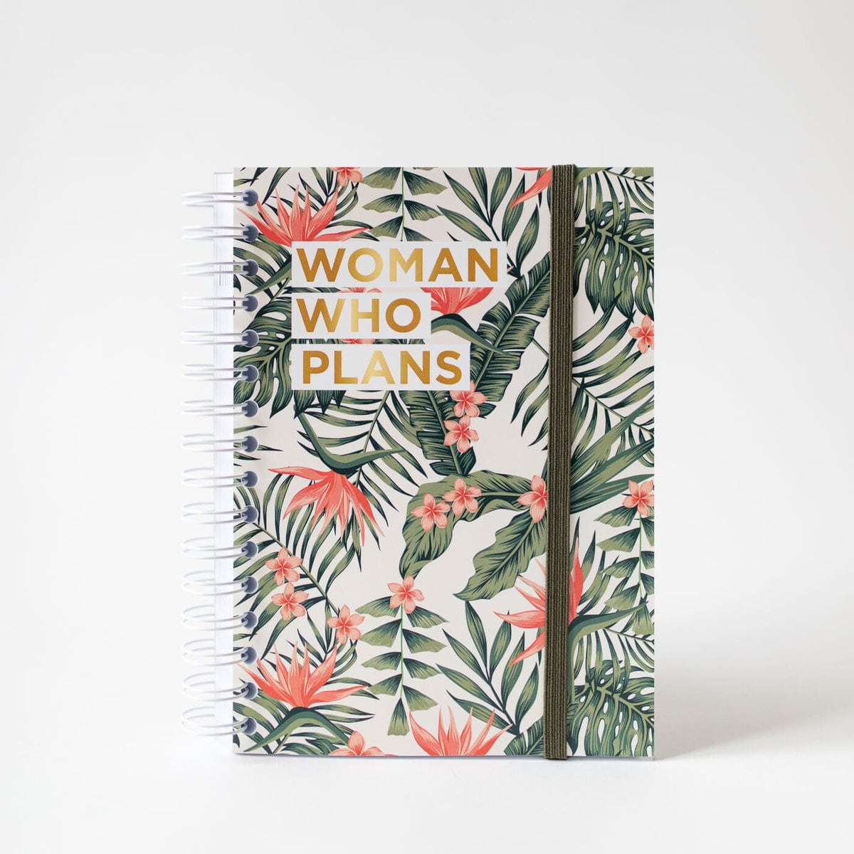 Agenda semainier non daté pink tropic