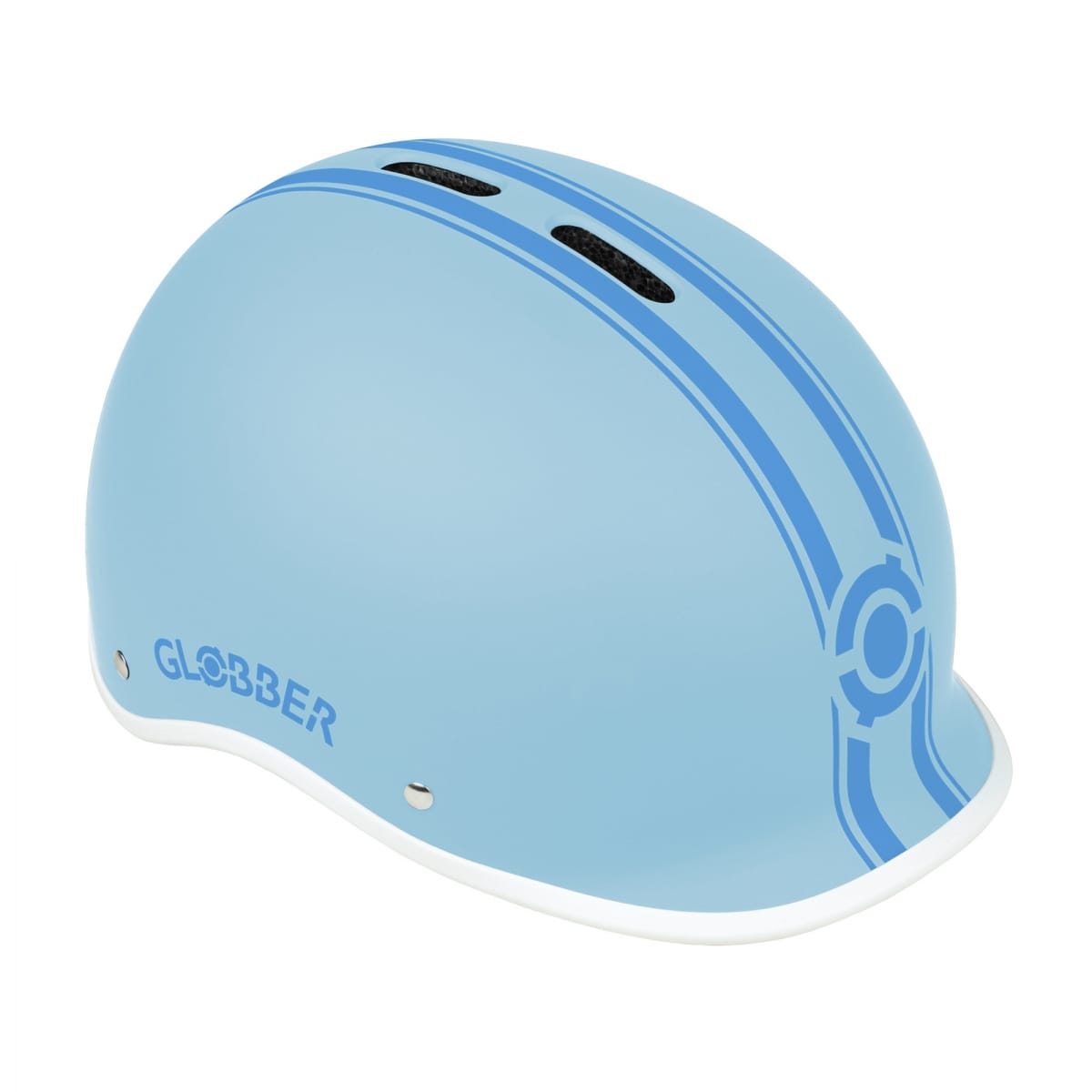 Casque trottinette enfant master bleu