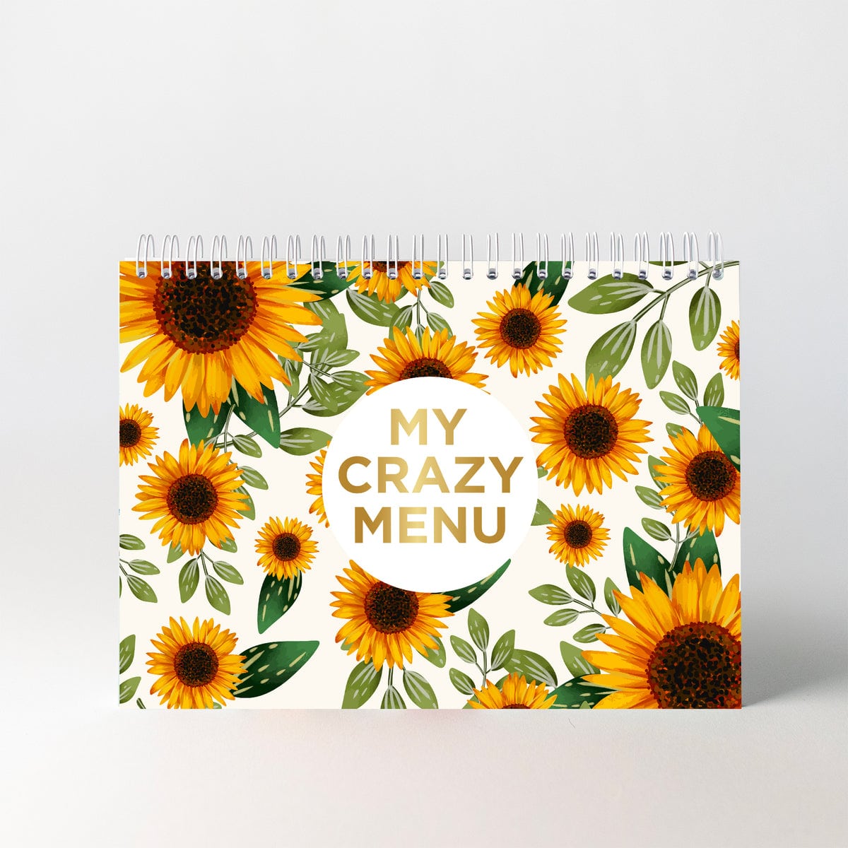 Planificateur de repas sun flowers