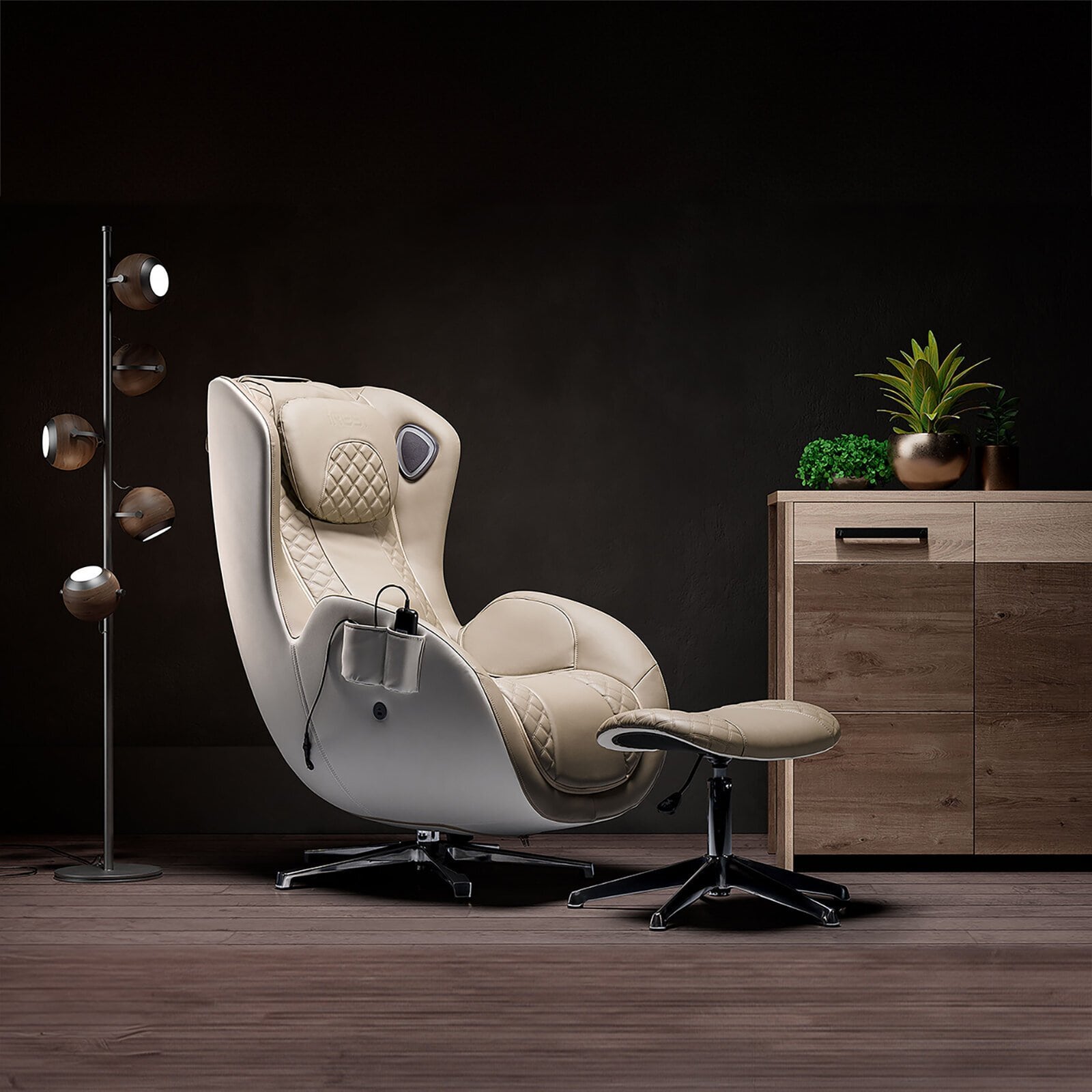 Fauteuil de massageirest a185 beige