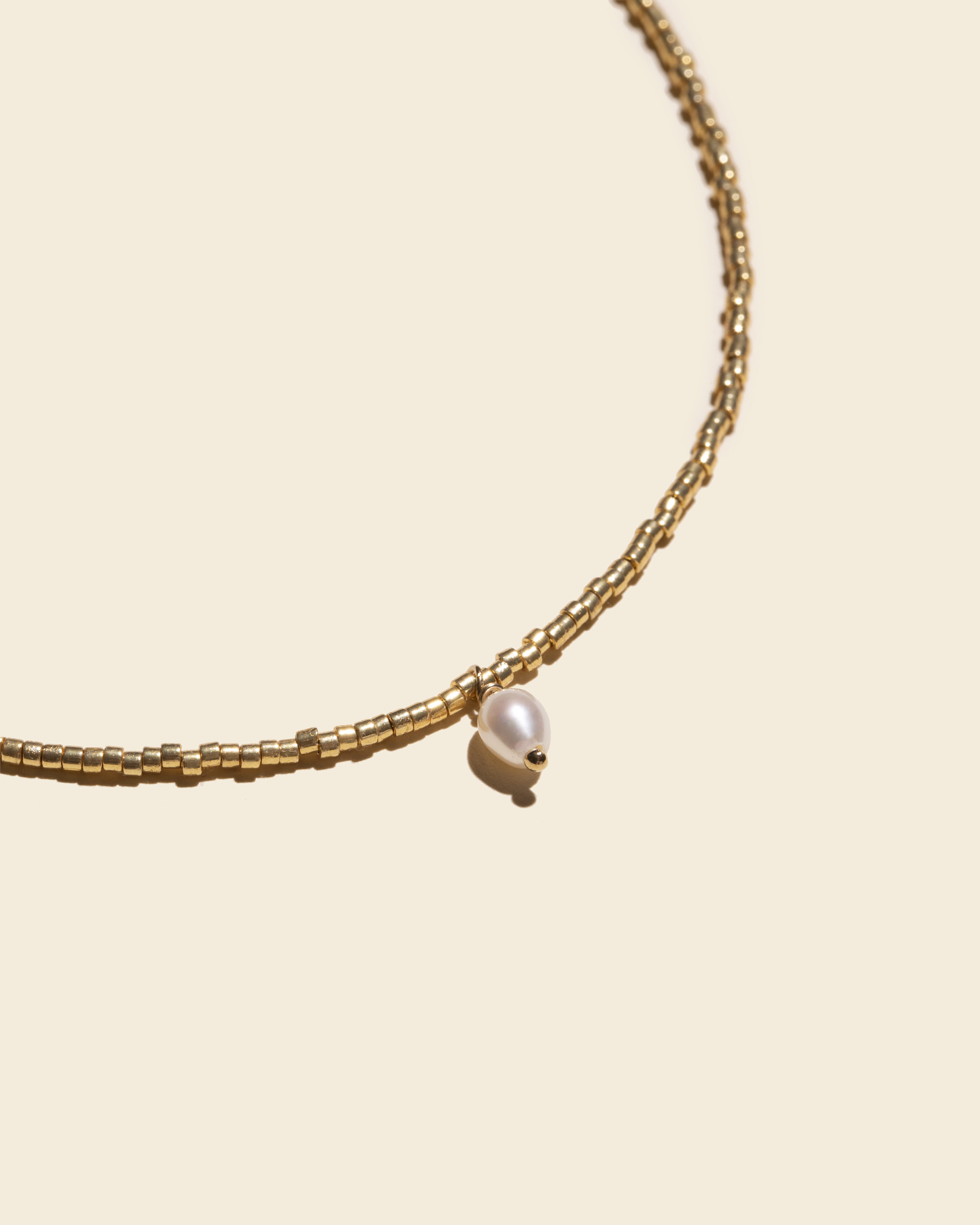 Choker perle nacrée