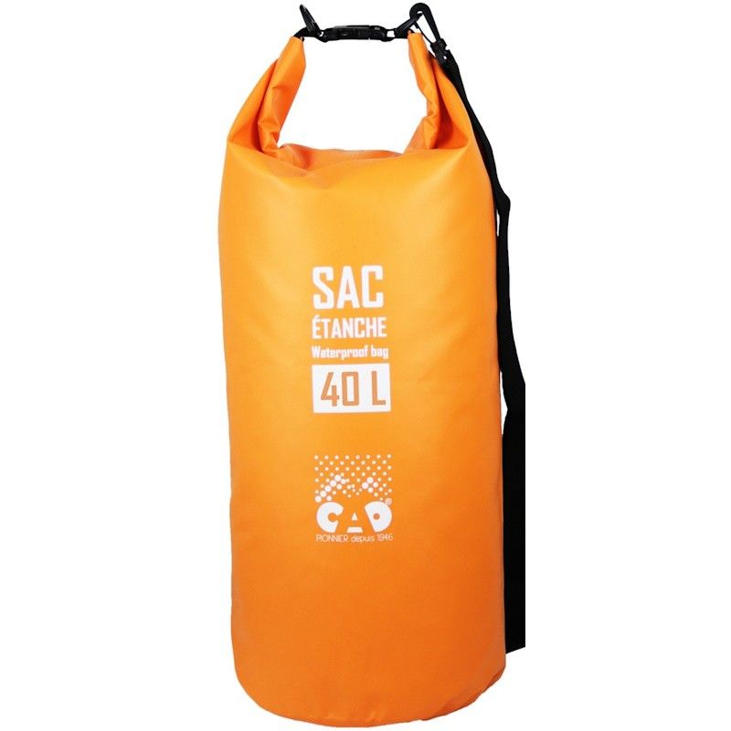 Sac étanche 40l cao orange avec bandoul